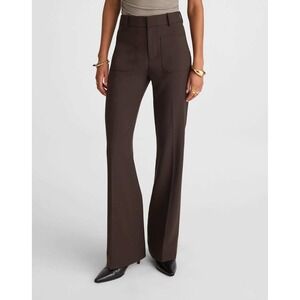 NWT Madewell High Rise Bootcut Trouser Pants Molasses Brown Sz 10 NW781 Corpcore